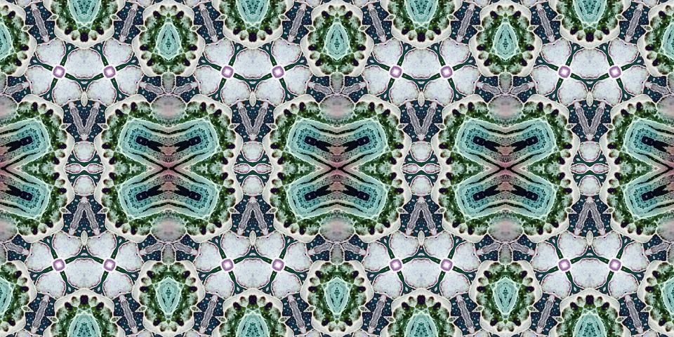 Seamless abstract pattern. the texture of the art is symmetrical Foto stock