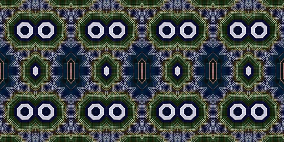 Seamless abstract pattern. the texture of the art is symmetrical Foto stock