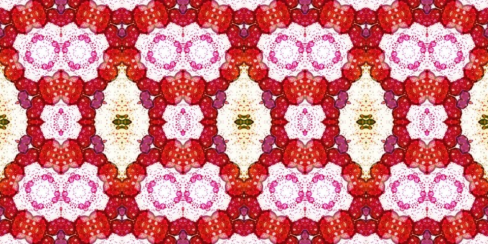 Seamless abstract pattern. the texture of the art is symmetrical Stock Photos
