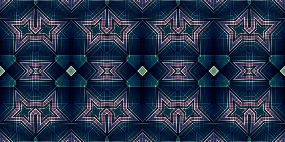 Seamless abstract pattern. the texture of the art is symmetrical Foto stock