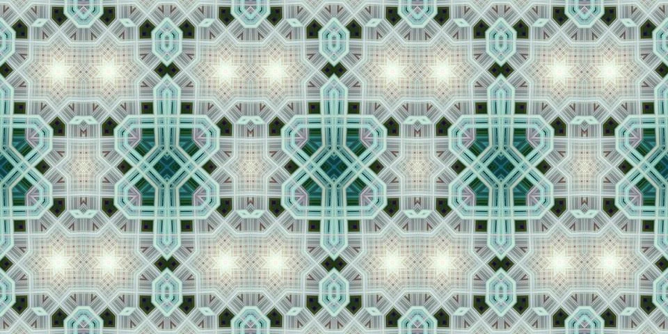 Seamless abstract pattern. the texture of the art is symmetrical Stock Photos