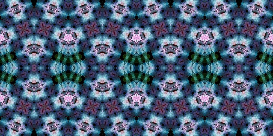 Seamless abstract pattern. the texture of the art is symmetrical Stock Photos