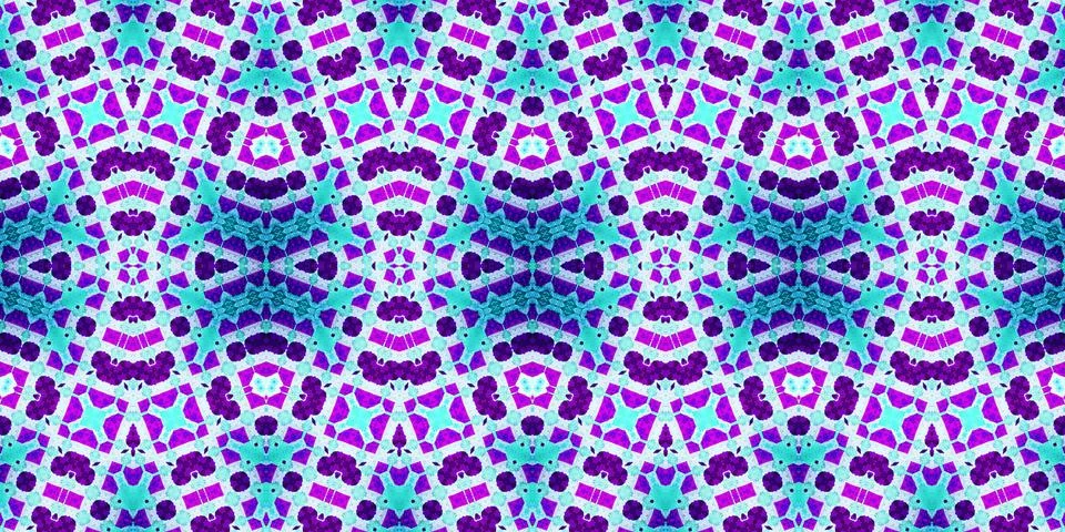Seamless abstract pattern. the texture of the art is symmetrical Foto stock
