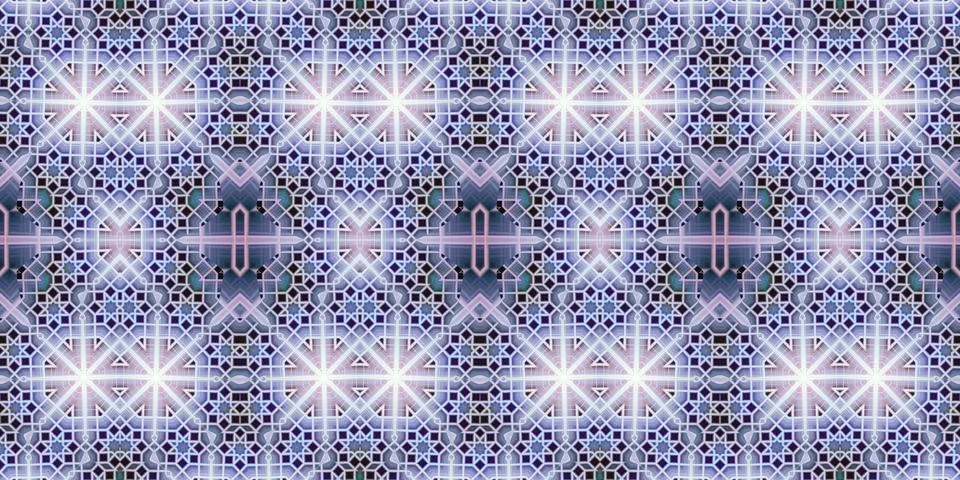 Seamless abstract pattern. the texture of the art is symmetrical Stock Photos