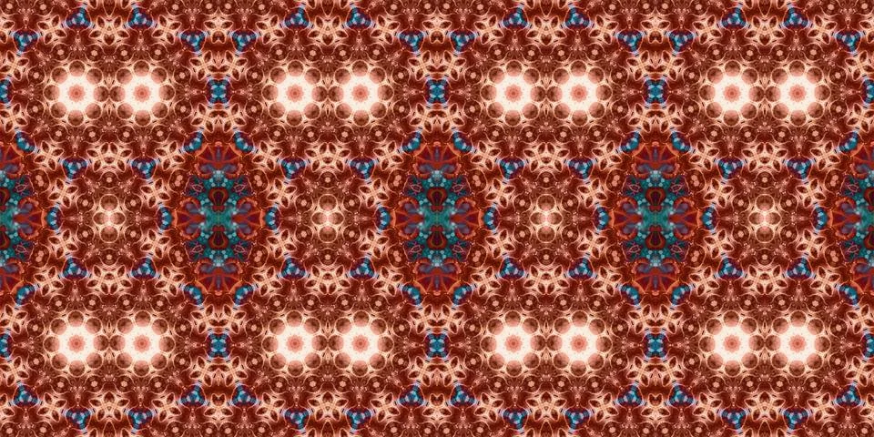 Seamless abstract pattern. the texture of the art is symmetrical Foto stock