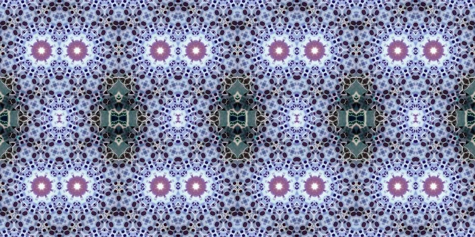 Seamless abstract pattern. the texture of the art is symmetrical Stock Photos