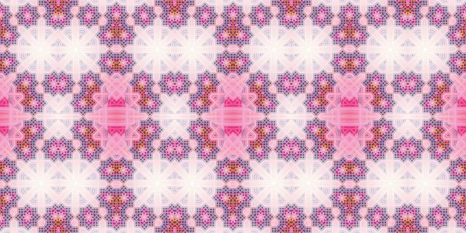 Seamless abstract pattern. the texture of the art is symmetrical Foto stock
