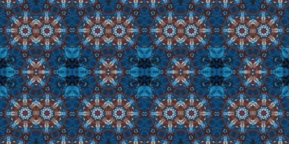 Seamless abstract pattern. the texture of the art is symmetrical Foto stock
