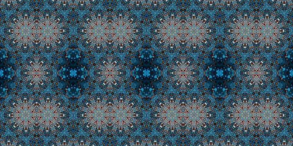 Seamless abstract pattern. the texture of the art is symmetrical Foto stock