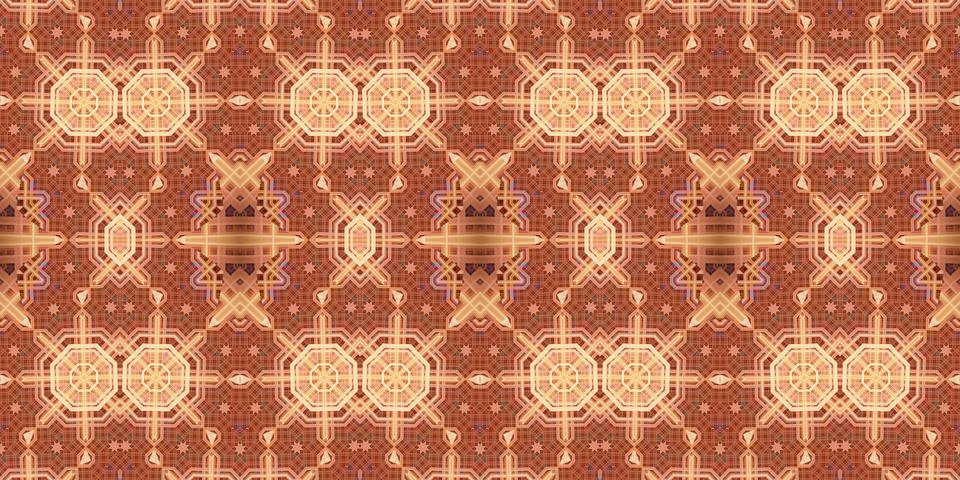 Seamless abstract pattern. the texture of the art is symmetrical Foto stock