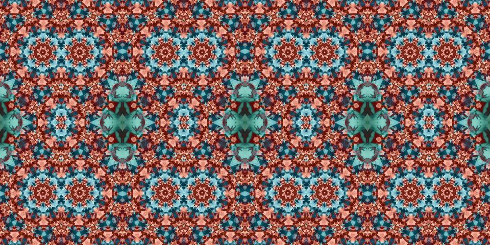 Seamless abstract pattern. the texture of the art is symmetrical 스톡 사진
