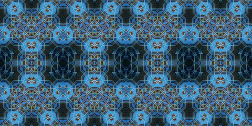 Seamless abstract pattern. the texture of the art is symmetrical Stock Photos