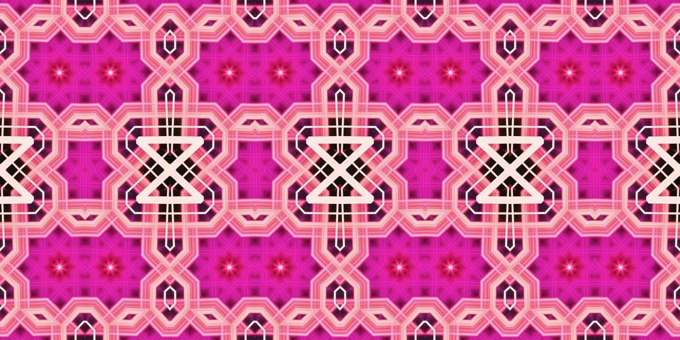 Seamless abstract pattern. the texture of the art is symmetrical Stock Photos