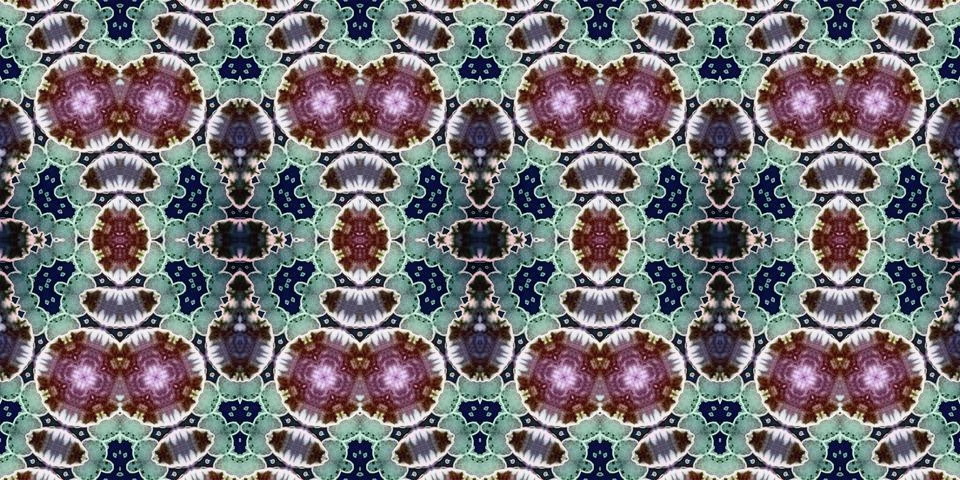 Seamless abstract pattern. the texture of the art is symmetrical Foto stock