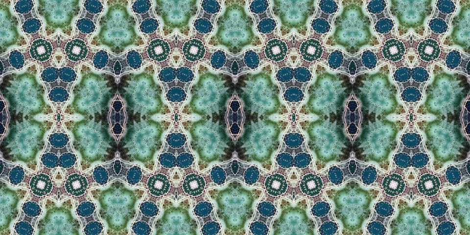 Seamless abstract pattern. the texture of the art is symmetrical Foto stock
