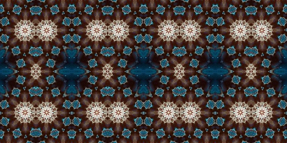 Seamless abstract pattern. the texture of the art is symmetrical Foto stock