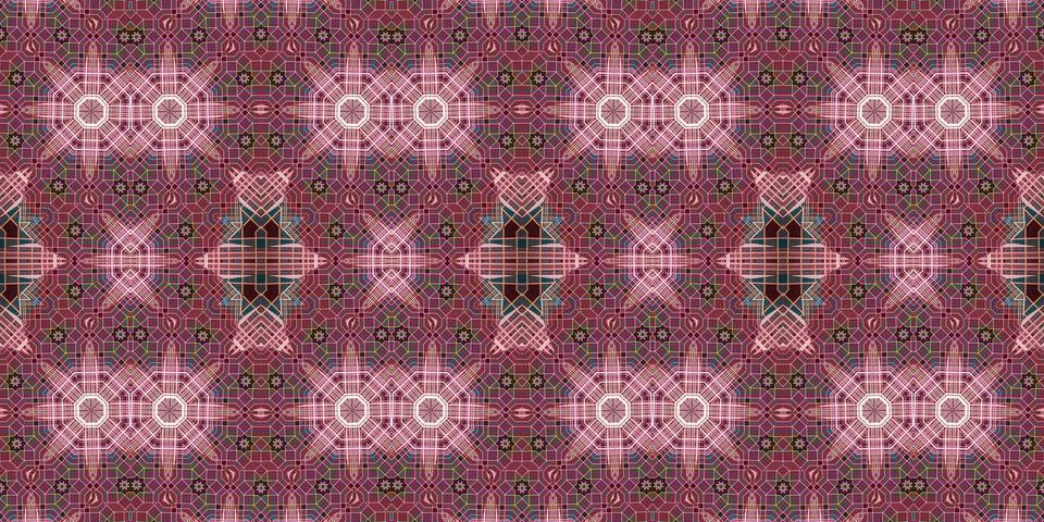 Seamless abstract pattern. the texture of the art is symmetrical Foto stock