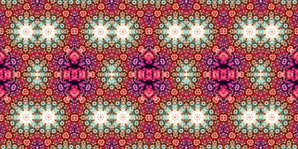 Seamless abstract pattern. the texture of the art is symmetrical Foto stock