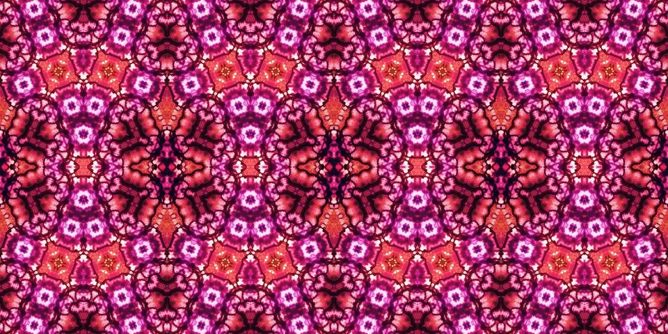 Seamless abstract pattern. the texture of the art is symmetrical Foto stock