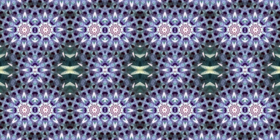 Seamless abstract pattern. the texture of the art is symmetrical Stock Photos