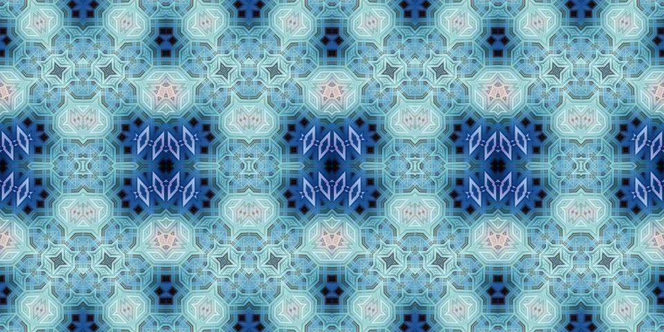 Seamless abstract pattern. the texture of the art is symmetrical 写真素材