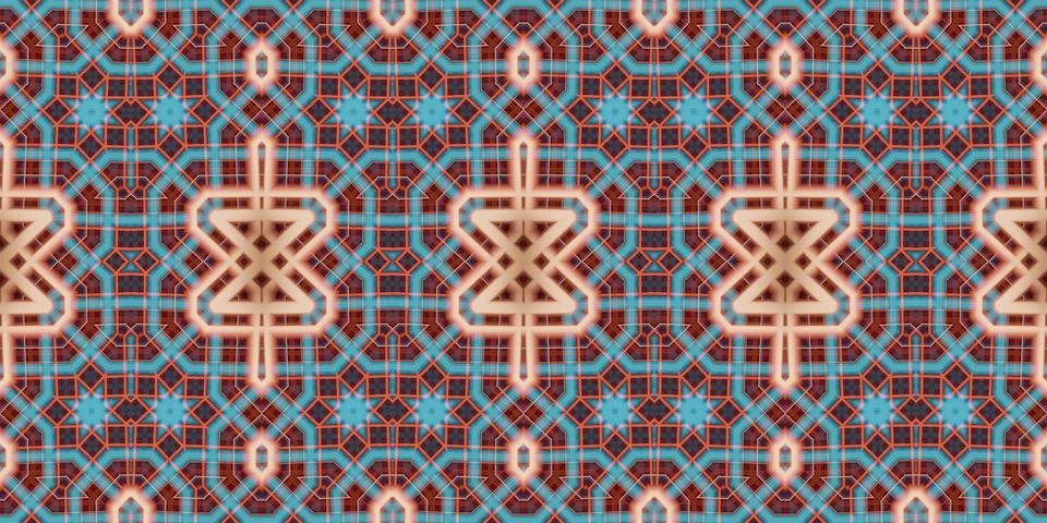 Seamless abstract pattern. the texture of the art is symmetrical 写真素材