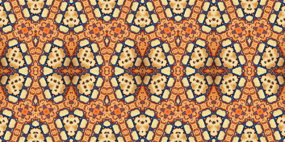 Seamless abstract pattern. the texture of the art is symmetrical Stock Photos