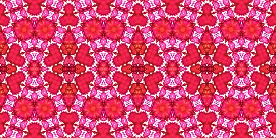 Seamless abstract pattern. the texture of the art is symmetrical 写真素材