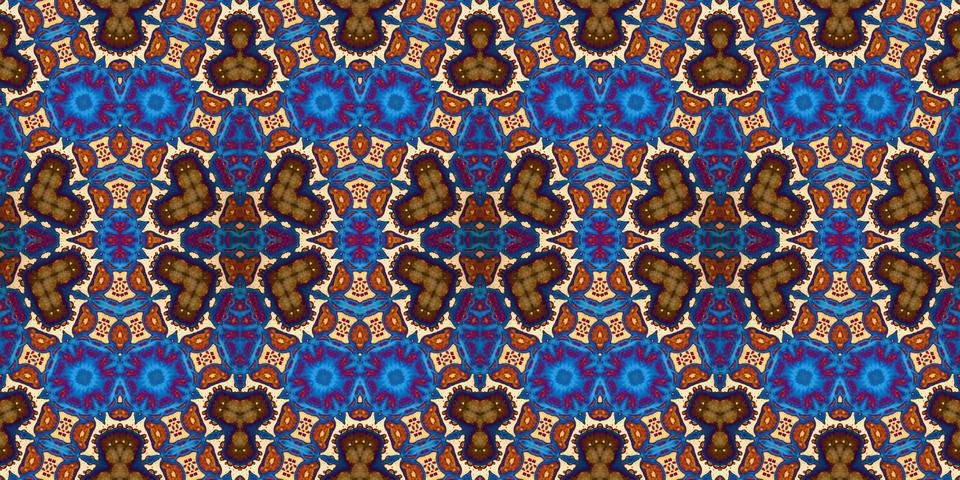 Seamless abstract pattern. the texture of the art is symmetrical 스톡 사진