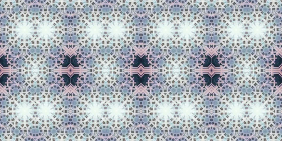 Seamless abstract pattern. the texture of the art is symmetrical Stock Photos