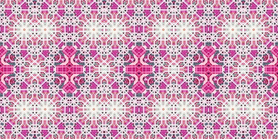 Seamless abstract pattern. the texture of the art is symmetrical Stock Photos