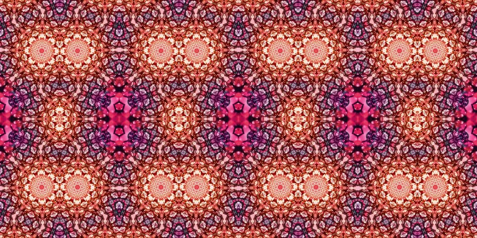 Seamless abstract pattern. the texture of the art is symmetrical Foto stock