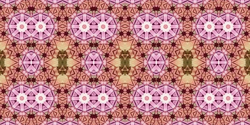 Seamless abstract pattern. the texture of the art is symmetrical Foto stock