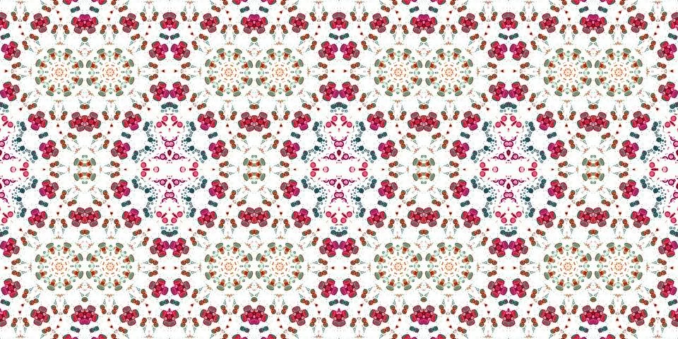 Seamless abstract pattern. the texture of the art is symmetrical Foto stock