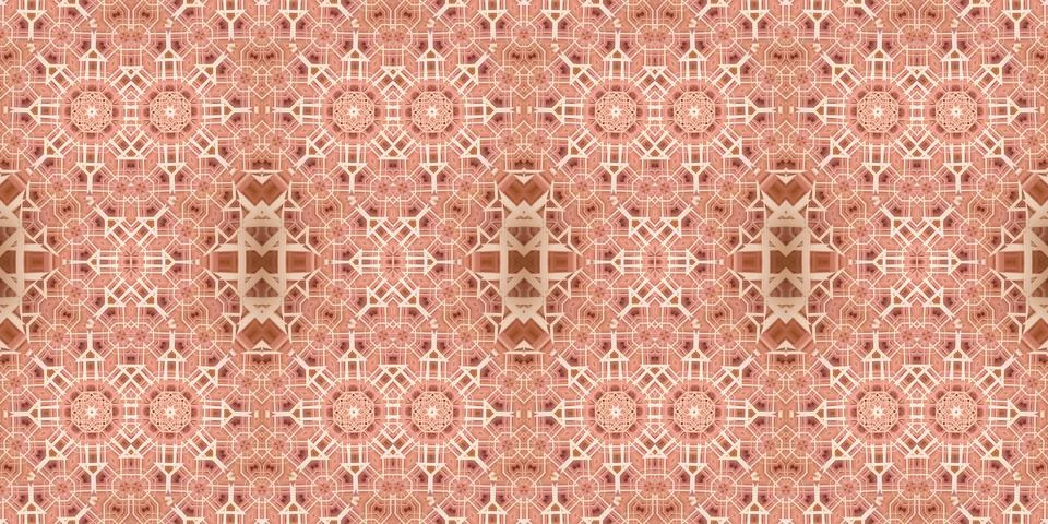 Seamless abstract pattern. the texture of the art is symmetrical Stock Photos