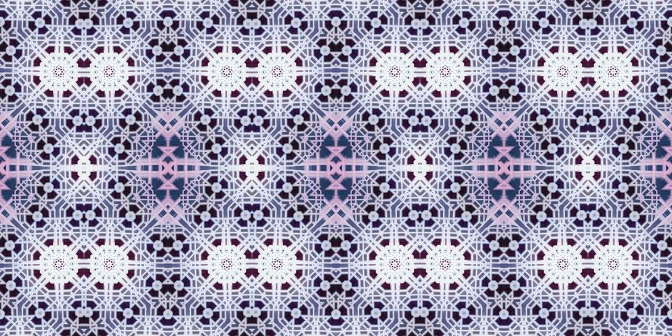 Seamless abstract pattern. the texture of the art is symmetrical Stock Photos