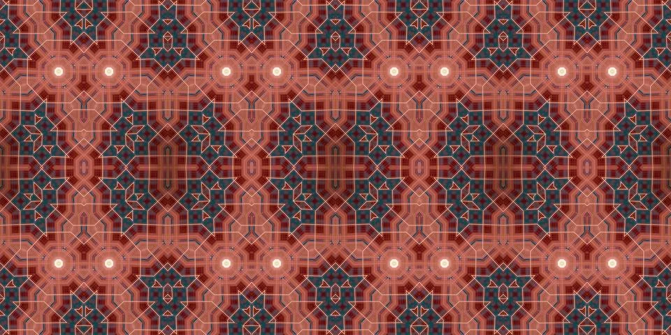Seamless abstract pattern. the texture of the art is symmetrical Foto stock