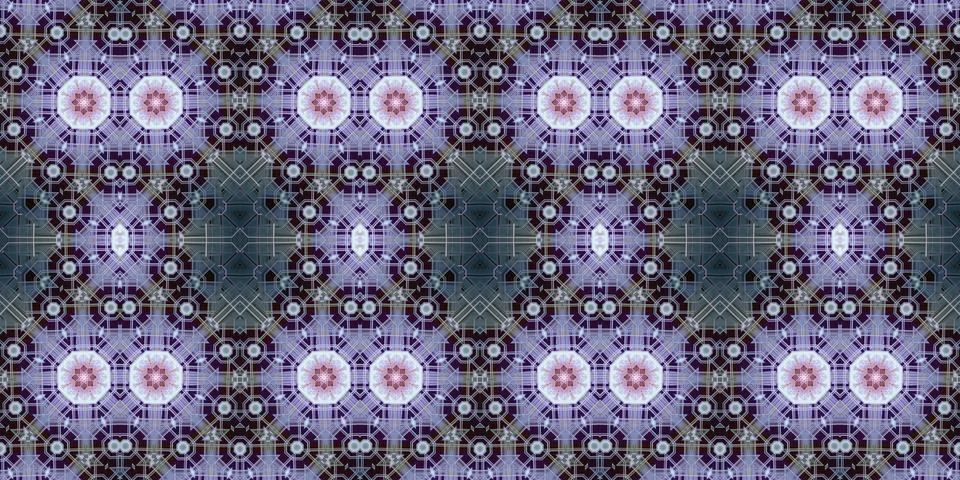 Seamless abstract pattern. the texture of the art is symmetrical Foto stock