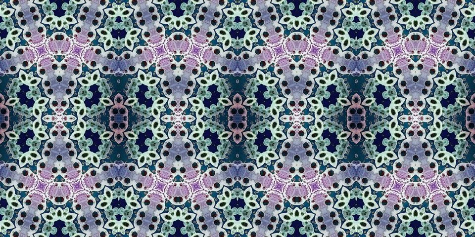 Seamless abstract pattern. the texture of the art is symmetrical Stock Photos