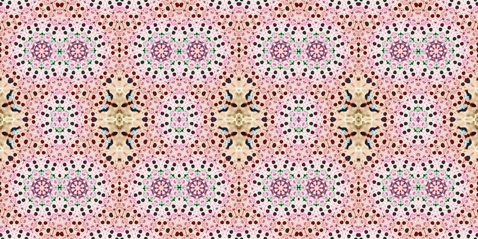 Seamless abstract pattern. the texture of the art is symmetrical Foto stock
