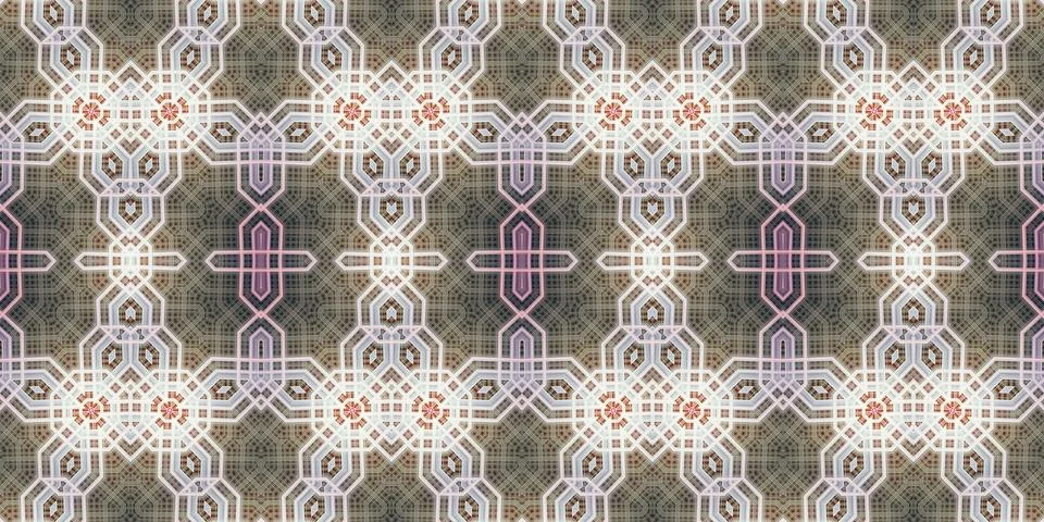 Seamless abstract pattern. the texture of the art is symmetrical Foto stock