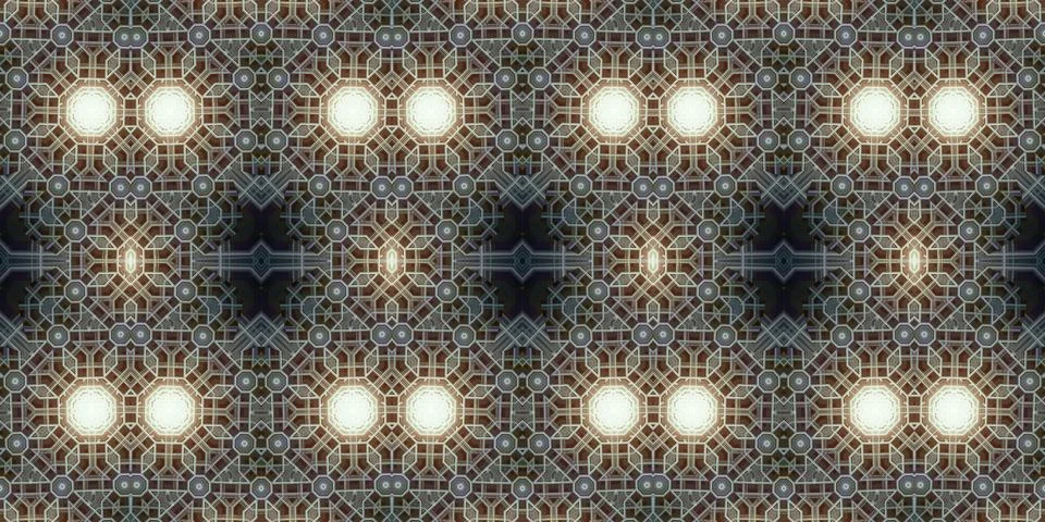 Seamless abstract pattern. the texture of the art is symmetrical Stock Photos