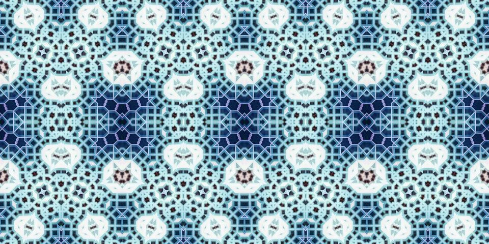 Seamless abstract pattern. the texture of the art is symmetrical Foto stock
