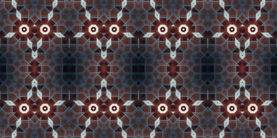 Seamless abstract pattern. the texture of the art is symmetrical Stock Photos