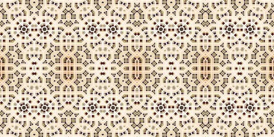 Seamless abstract pattern. the texture of the art is symmetrical 写真素材