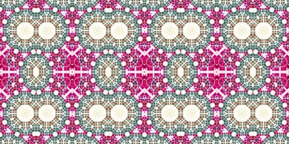 Seamless abstract pattern. the texture of the art is symmetrical 写真素材