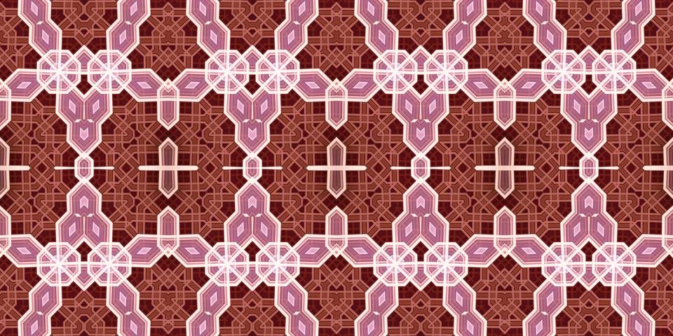 Seamless abstract pattern. the texture of the art is symmetrical Foto stock