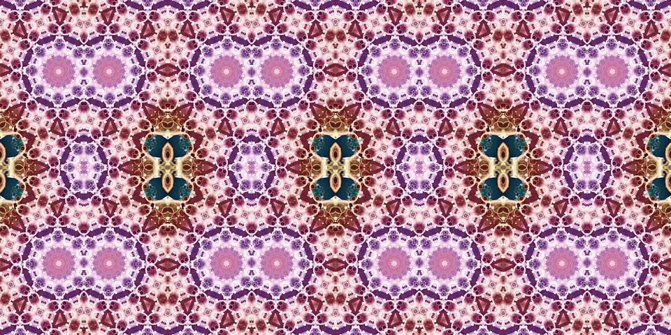 Seamless abstract pattern. the texture of the art is symmetrical 写真素材