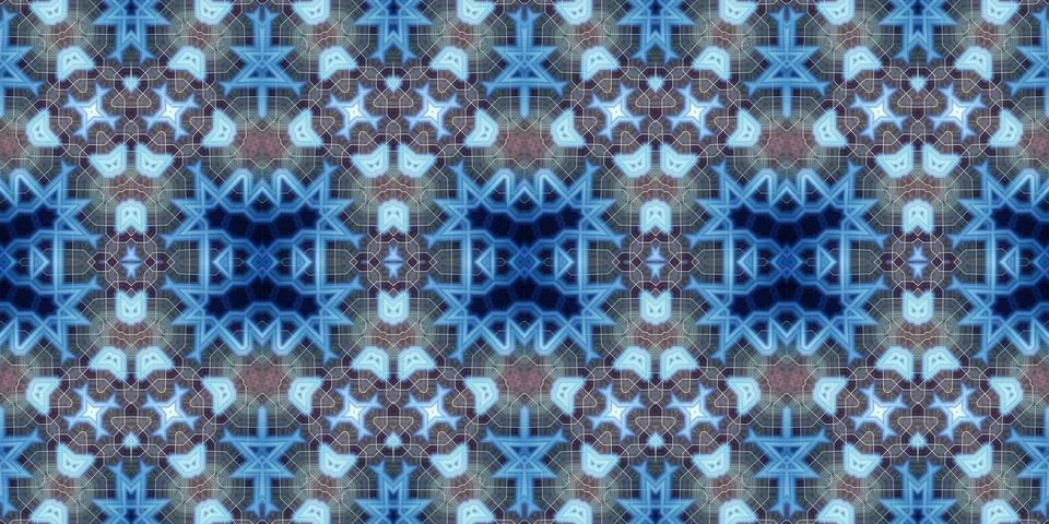 Seamless abstract pattern. the texture of the art is symmetrical Foto stock