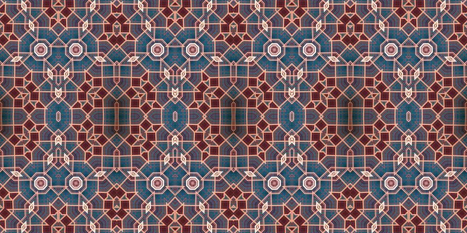 Seamless abstract pattern. the texture of the art is symmetrical Foto stock